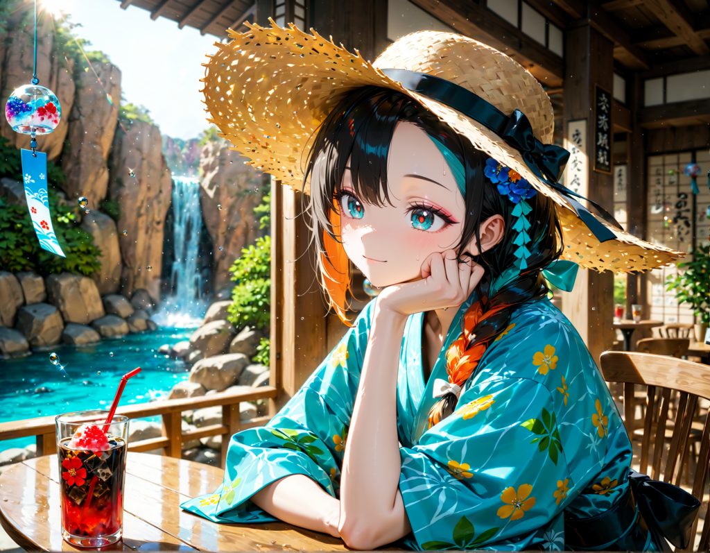 マイナスイオンたっぷりカフェ