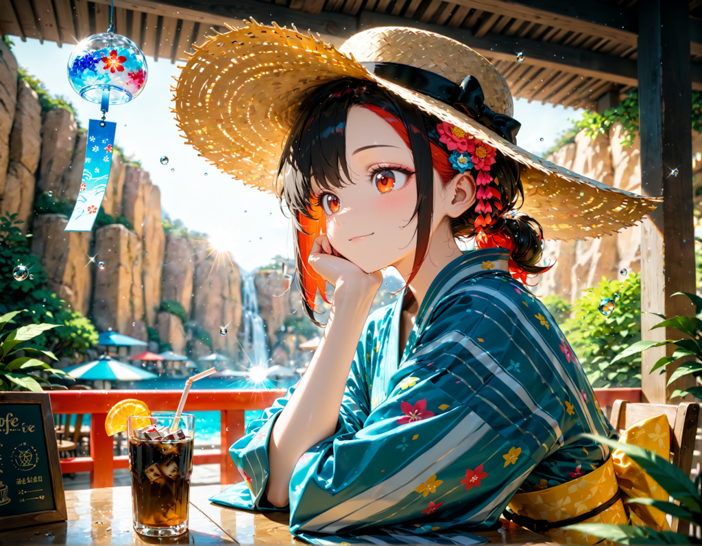 マイナスイオンたっぷりカフェ