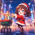 ちびサンタガールとクリスマスの夜 2枚目