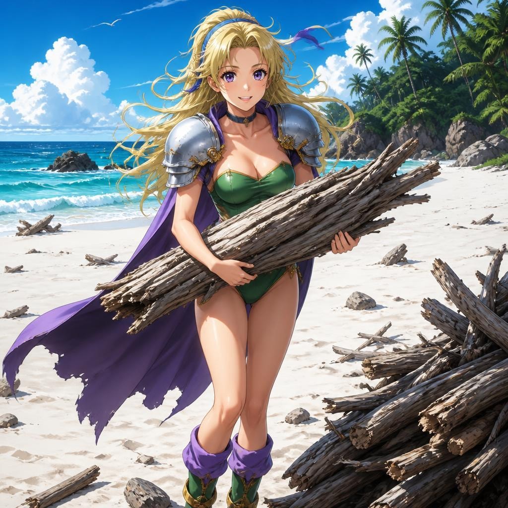 セリスの流木集め