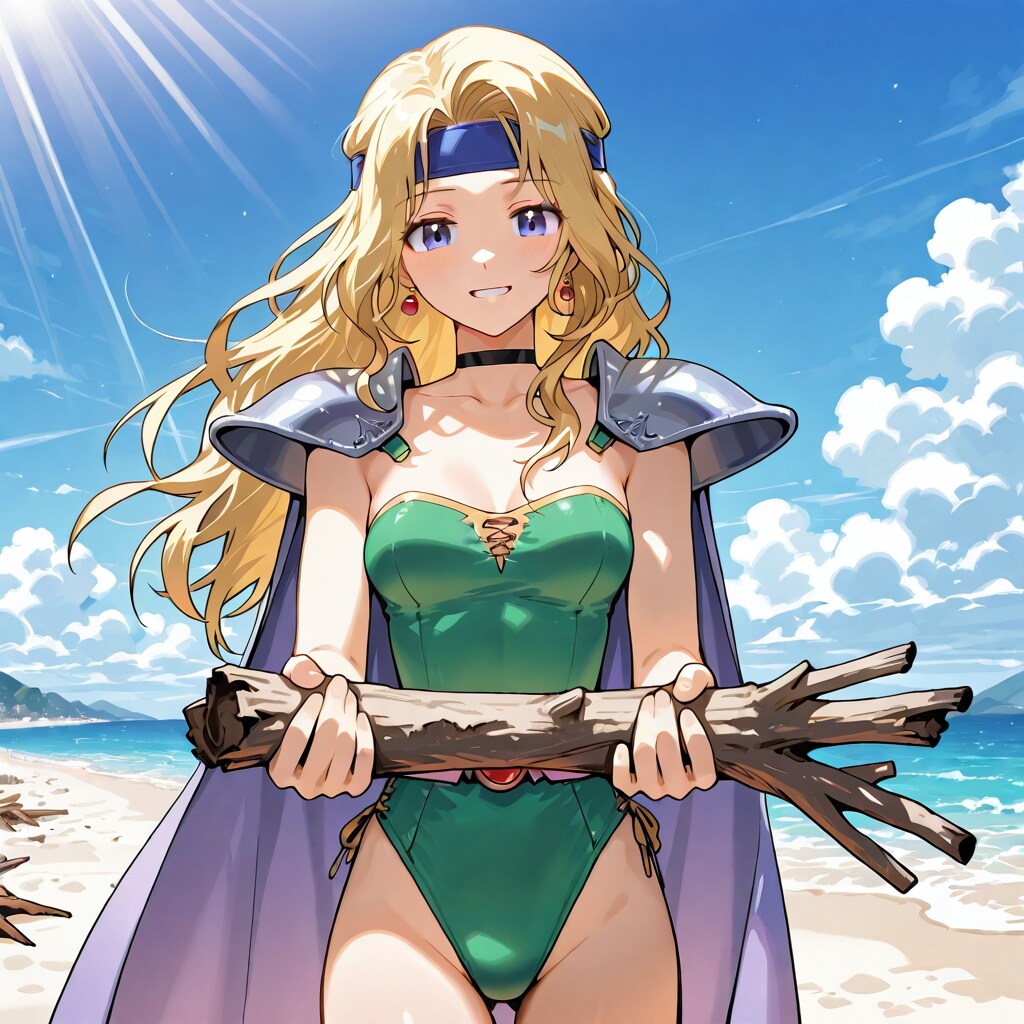 セリスの流木集め