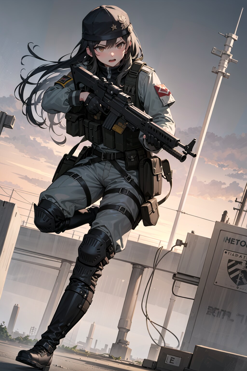 Counter Terrorism Unit Girl