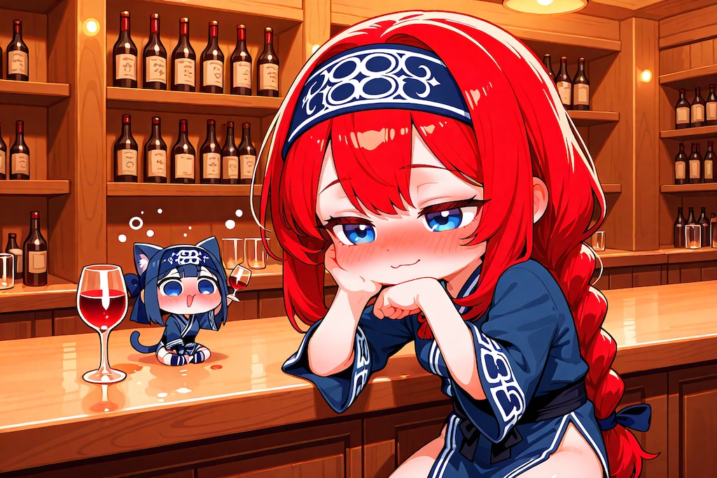 猫と一緒に乾杯にゃ！