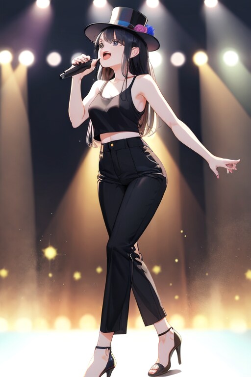 アイドル歌手・黒猫絵馬のワンマンライブ　フィナーレ！