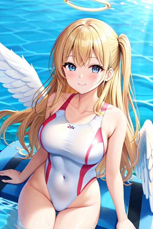 プールの天使ナミちゃん