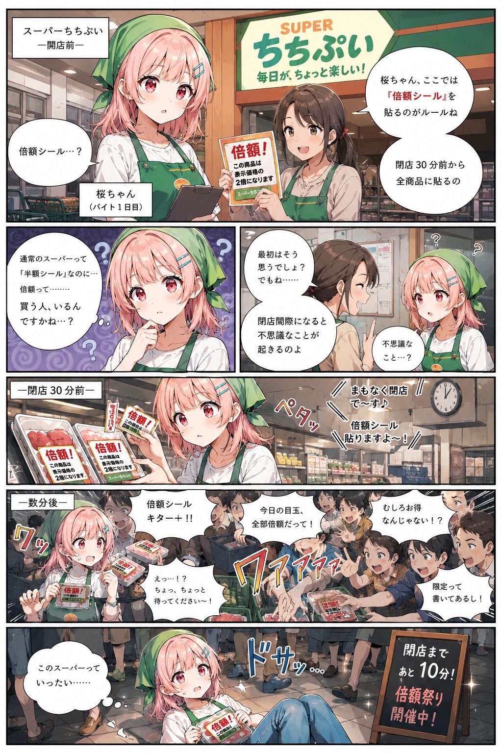 桜ちゃんのスーパーちちぷい１日目