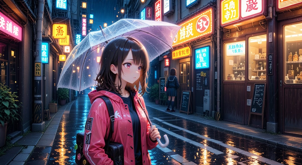 下北沢の夜をイメージして