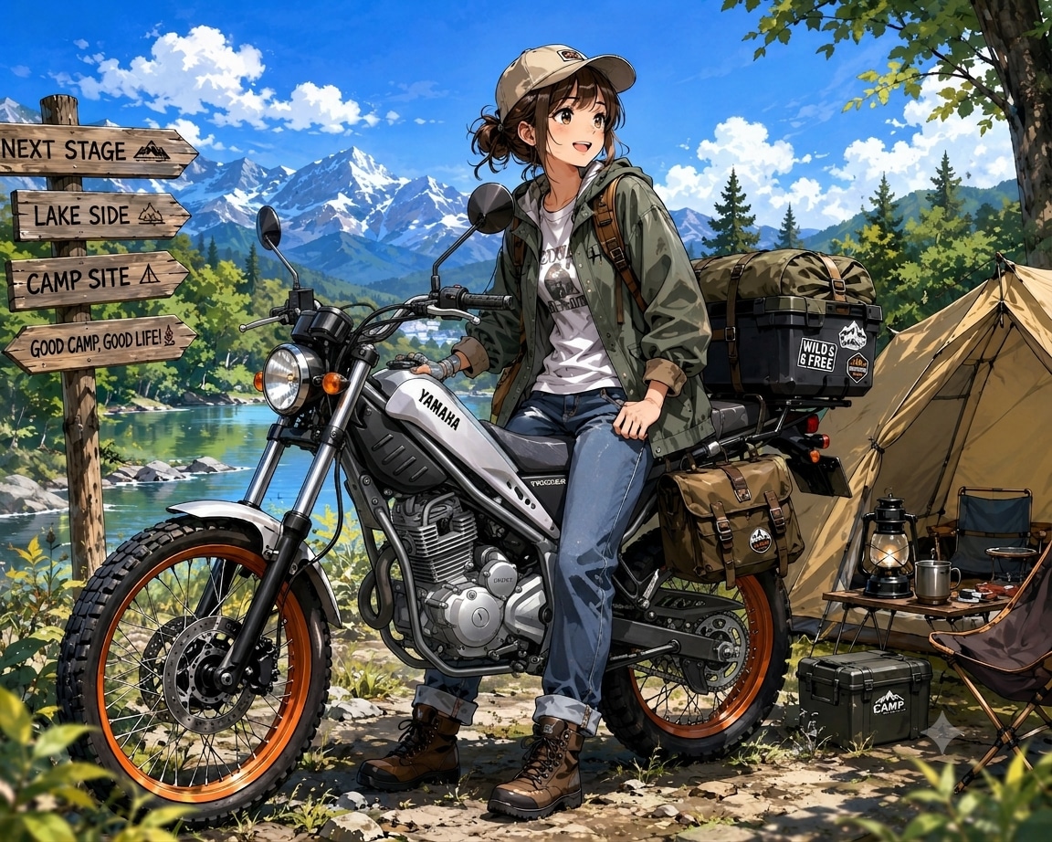 ヤマハと、山と風を感じて。