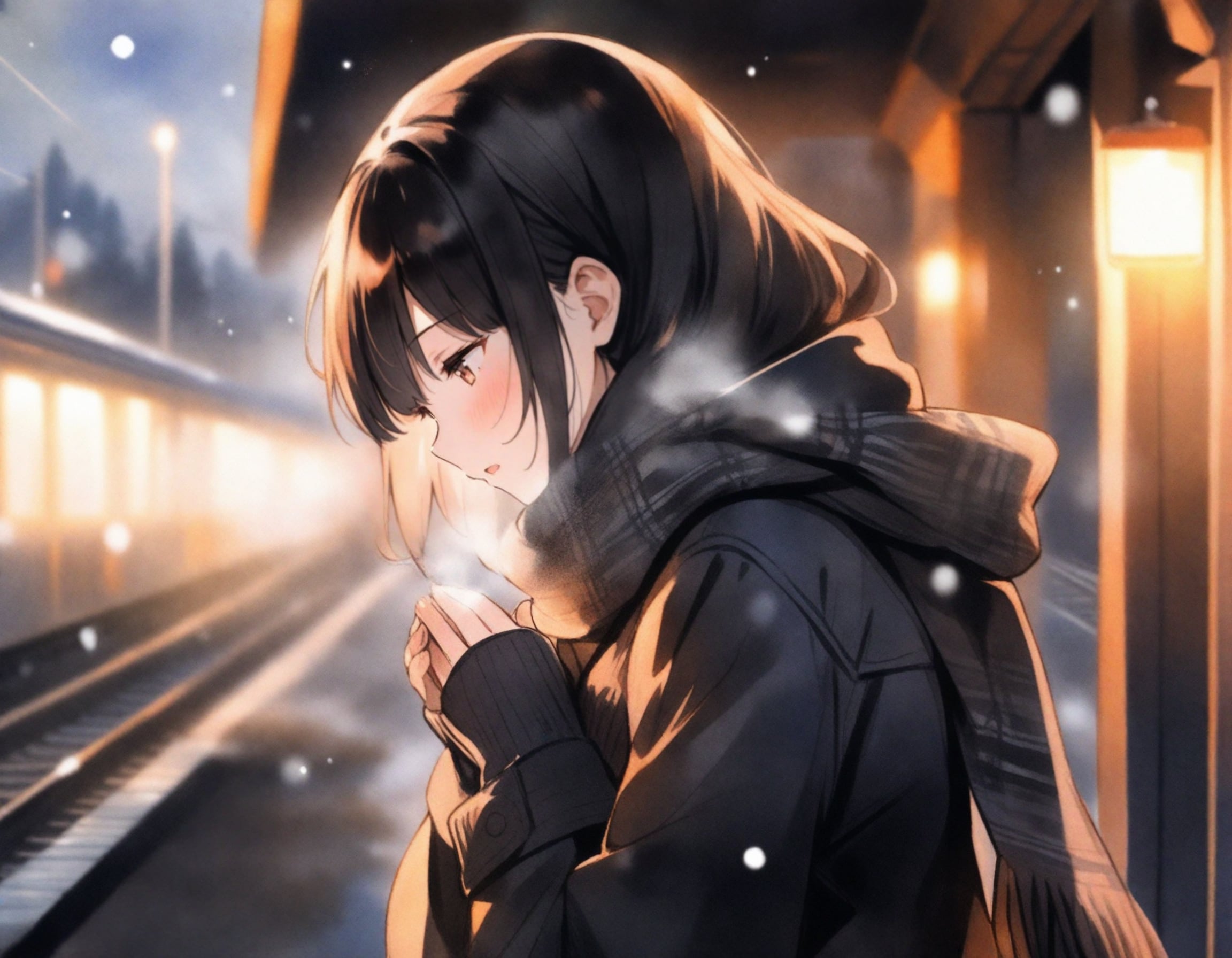 手をあたためて | の人気AIイラスト・グラビア