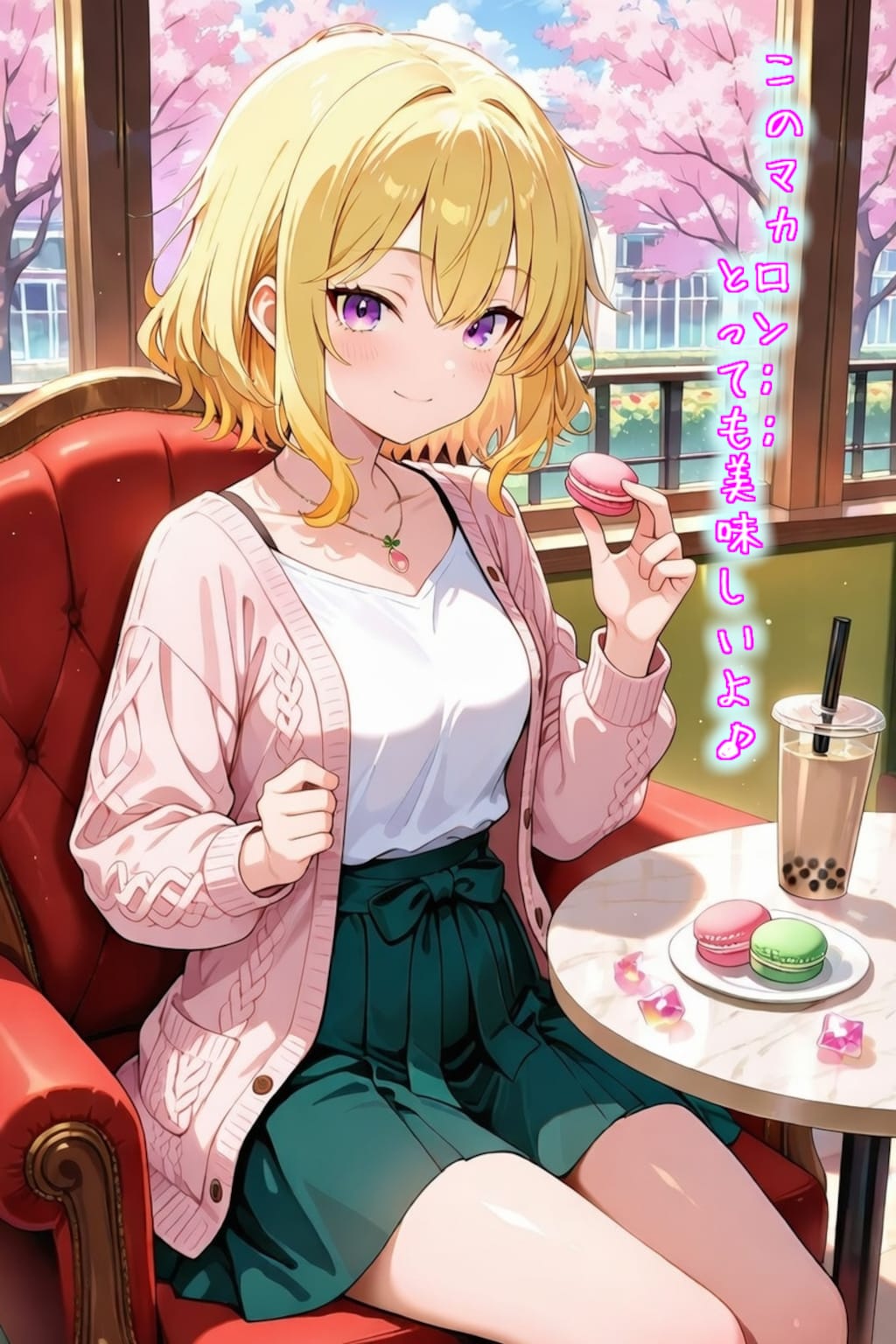 【春色コーデ】🌸春色春陽ちゃん❤️