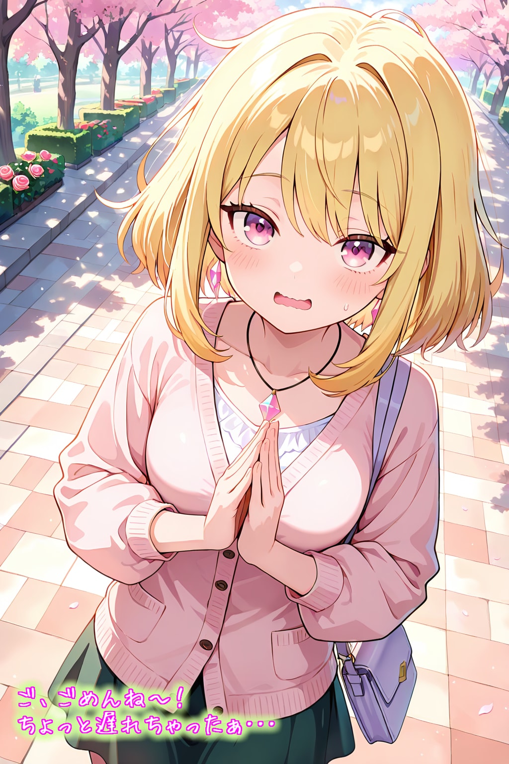 【春色コーデ】🌸春色春陽ちゃん❤️