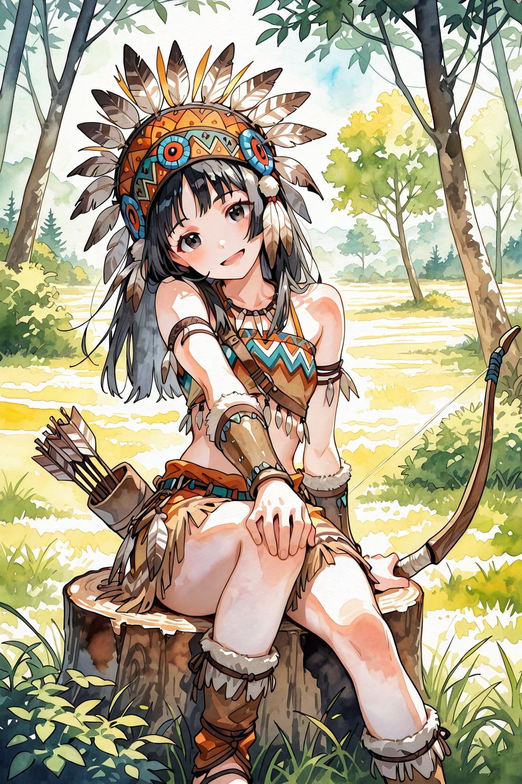 大草原の空の下３９