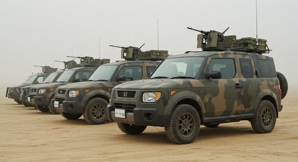 ホンダエレメント軍用車