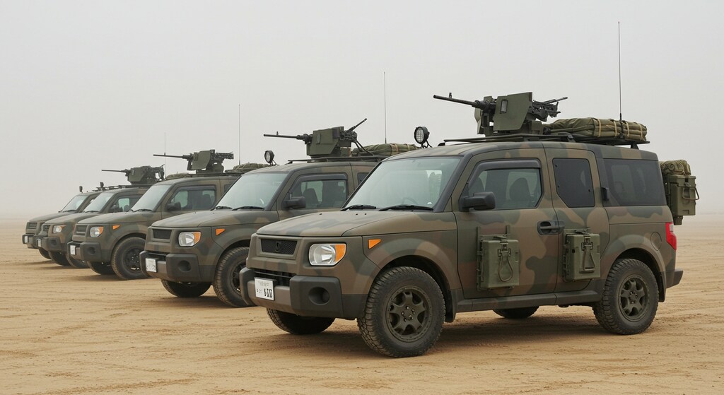 ホンダエレメント軍用車