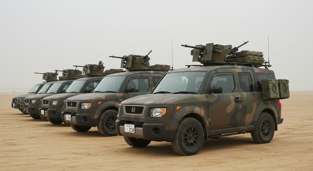 ホンダエレメント軍用車