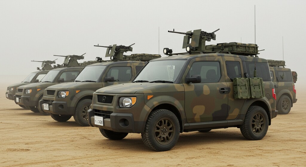 ホンダエレメント軍用車