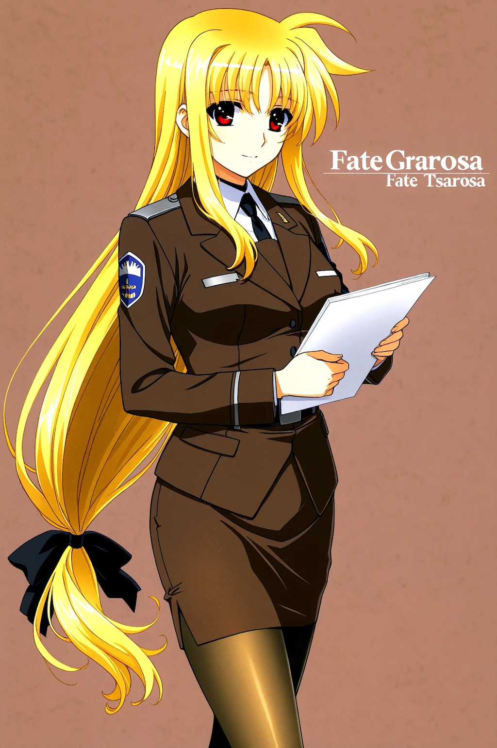 フェイト➡　仕事風景なんて・・・