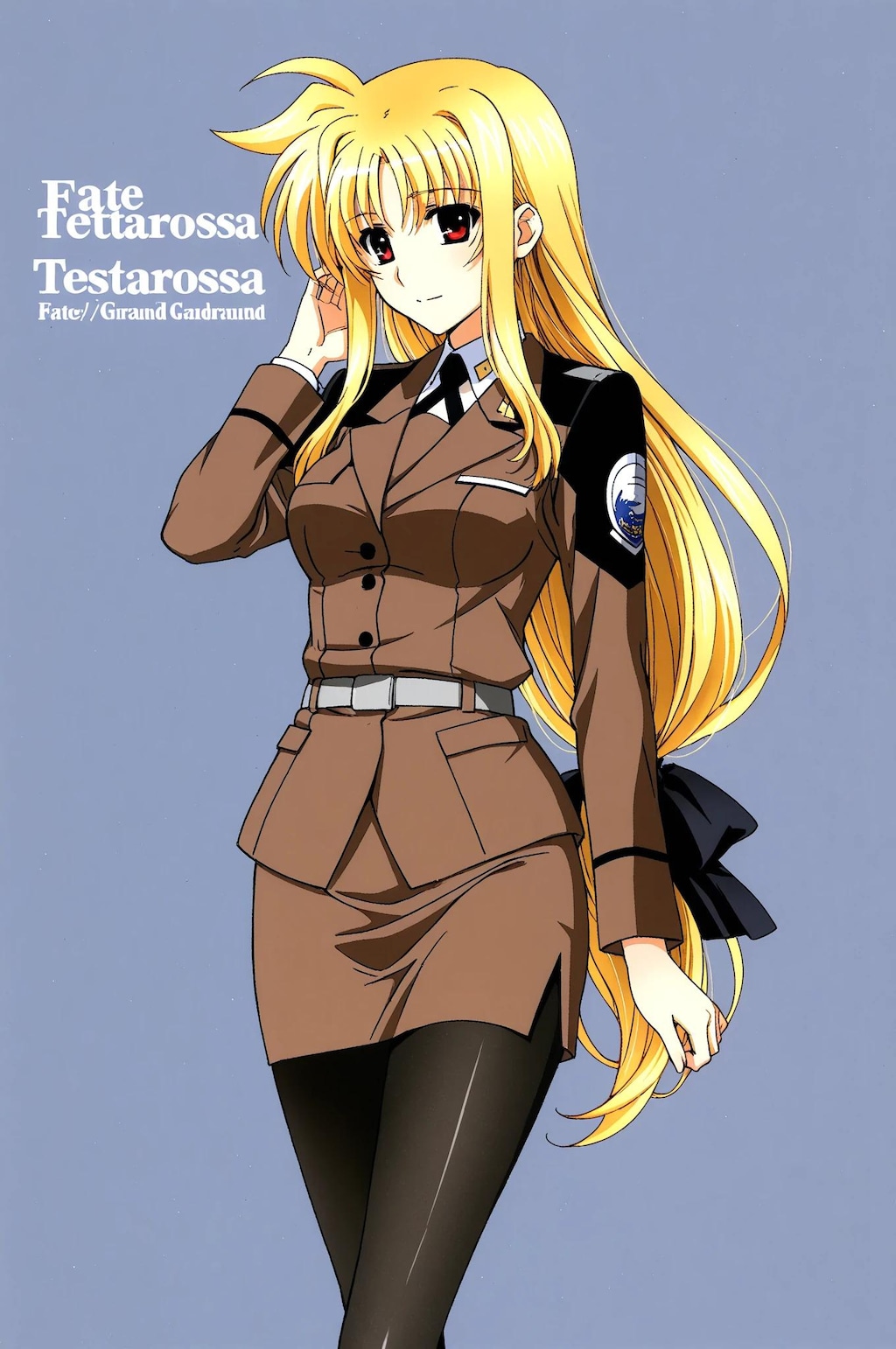 フェイト➡　仕事風景なんて・・・