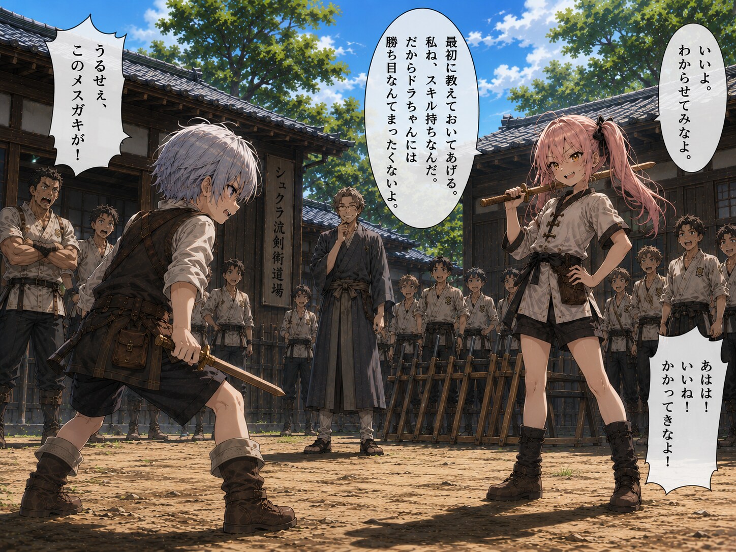 メスガキ先輩への挑戦― ドラちゃん、わからせてみなよ？ ―