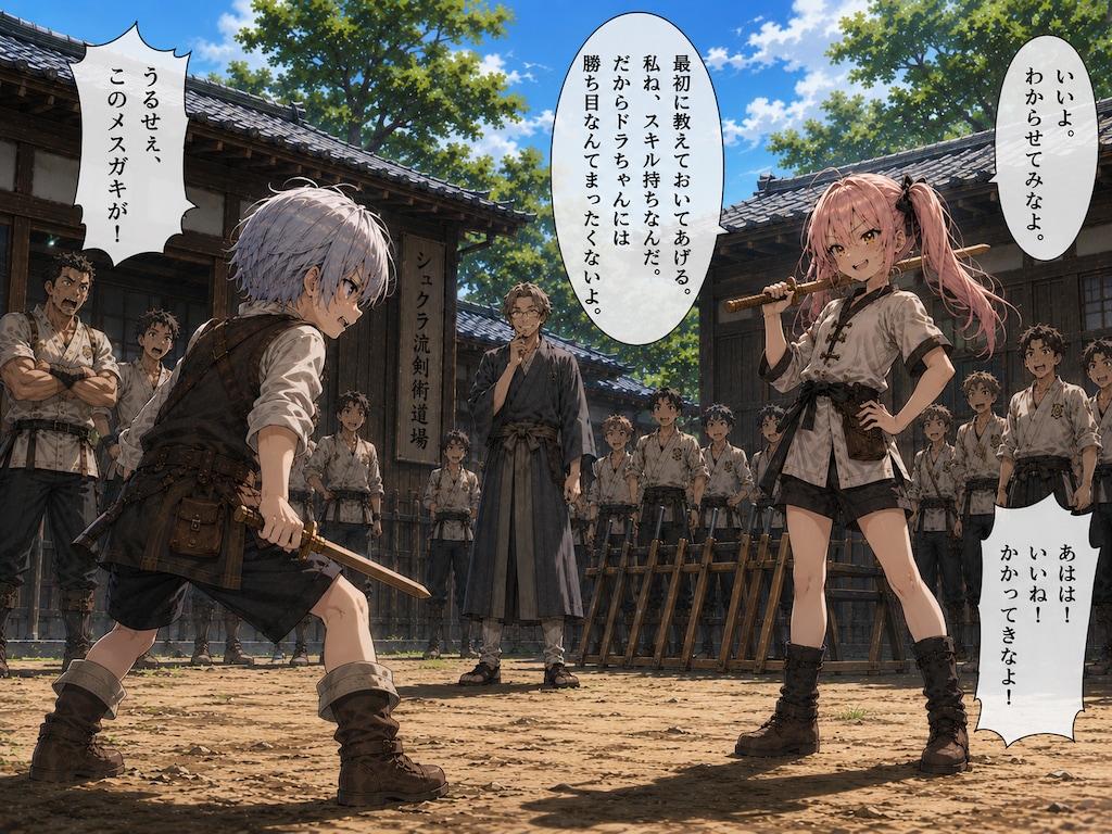 メスガキ先輩への挑戦― ドラちゃん、わからせてみなよ？ ―