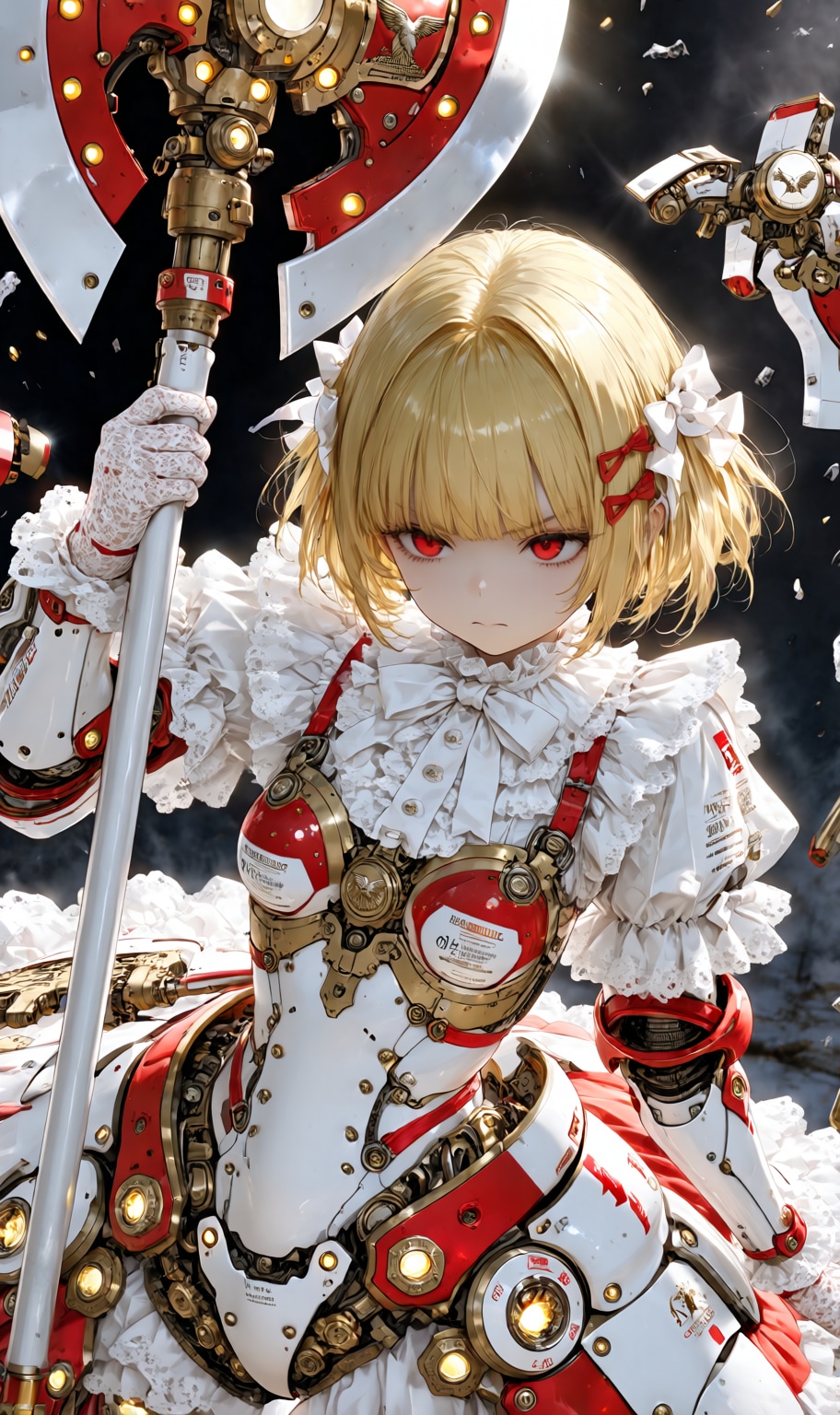 Armored Maid red