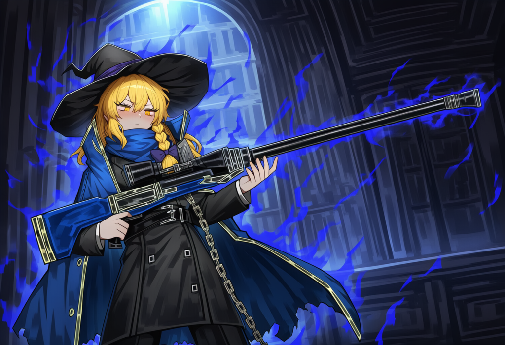 東方　霧雨魔理沙　ロボトミー　魔弾の射手　装備