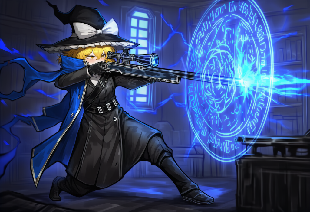 東方　霧雨魔理沙　ロボトミー　魔弾の射手　装備