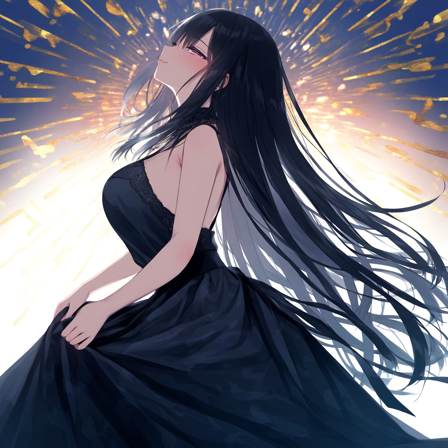 ロングスカートの魅力 | の人気AIイラスト・グラビア