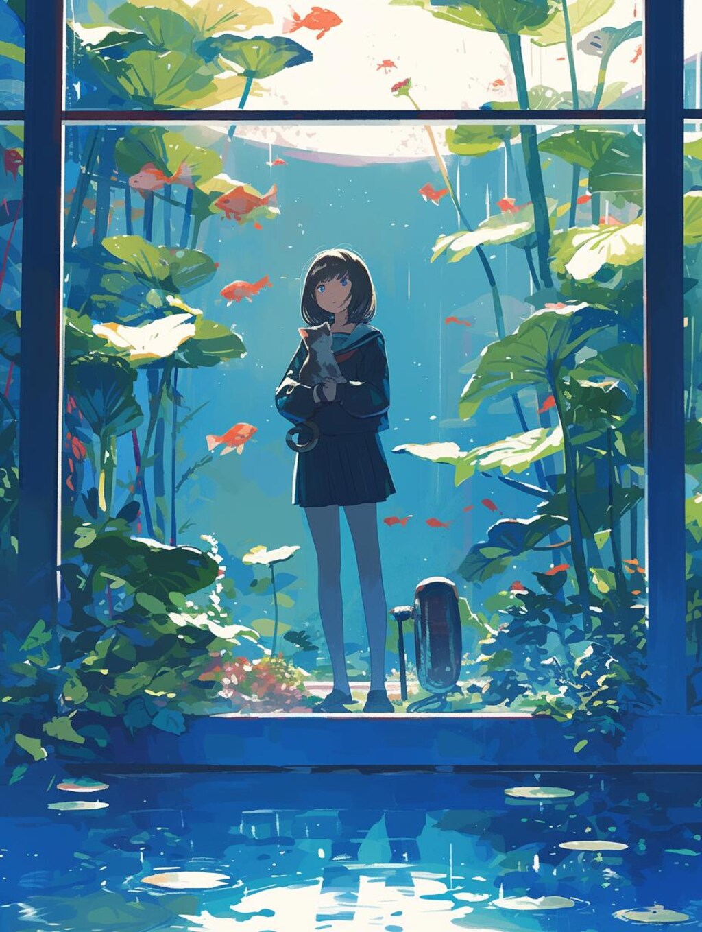 猫をハグする日