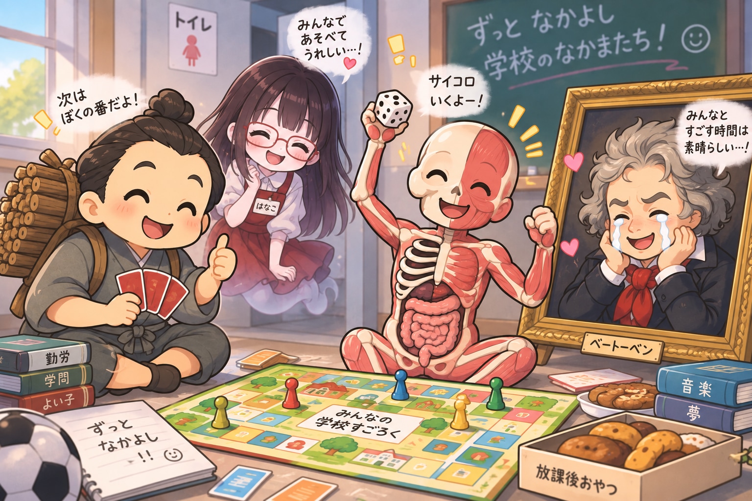 仲良し四天王 | の人気AIイラスト・グラビア