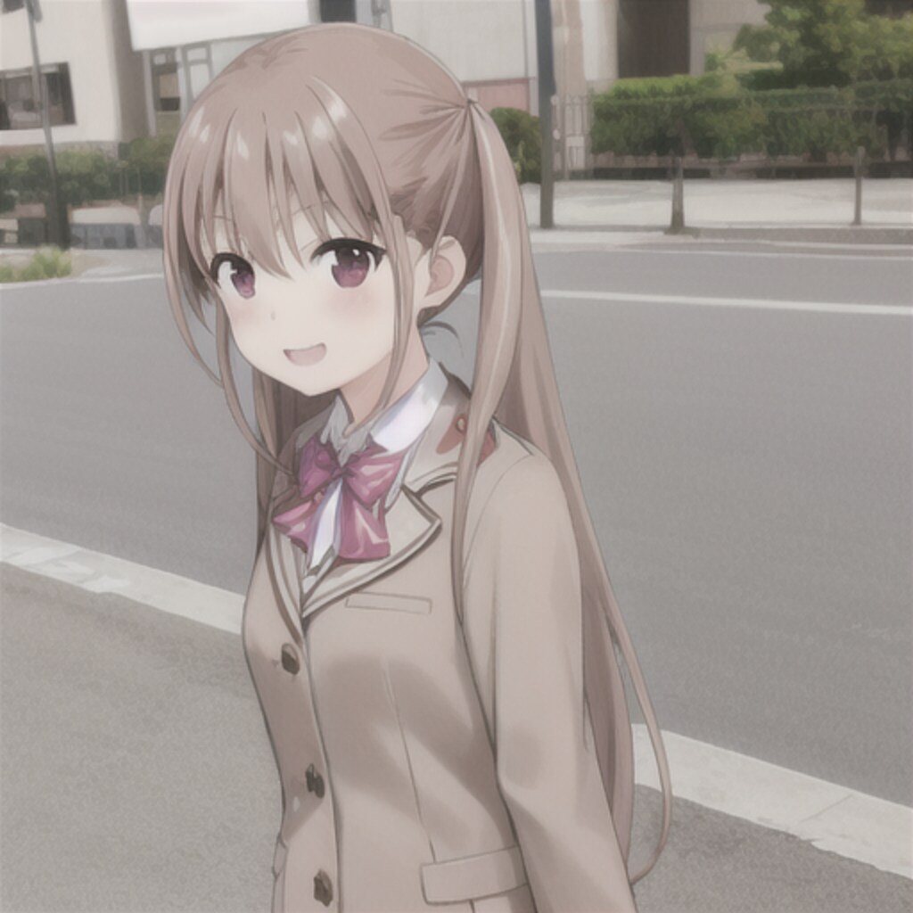 新子憧のLoRAを作ってみる