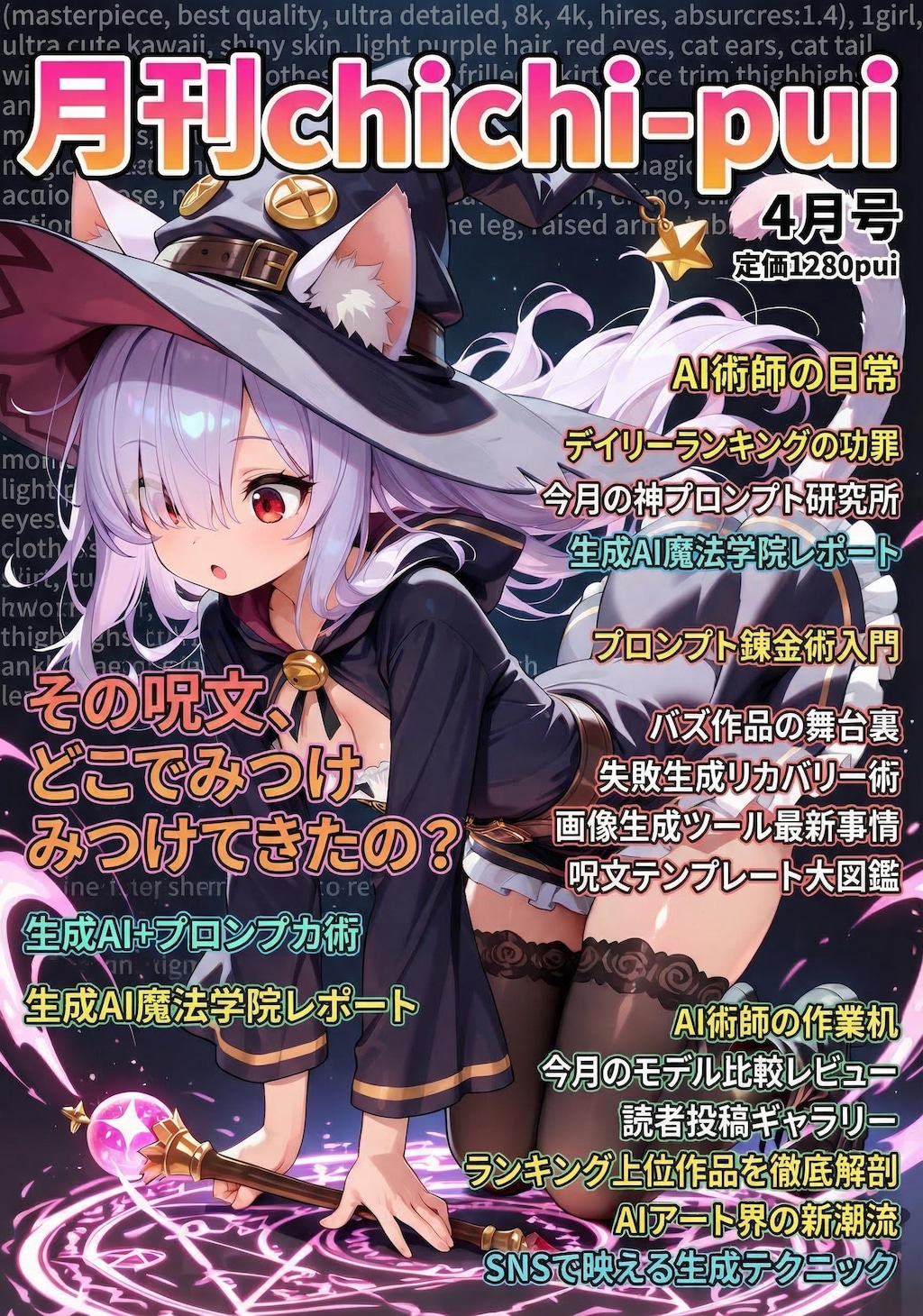 月刊chichi-pui４月号