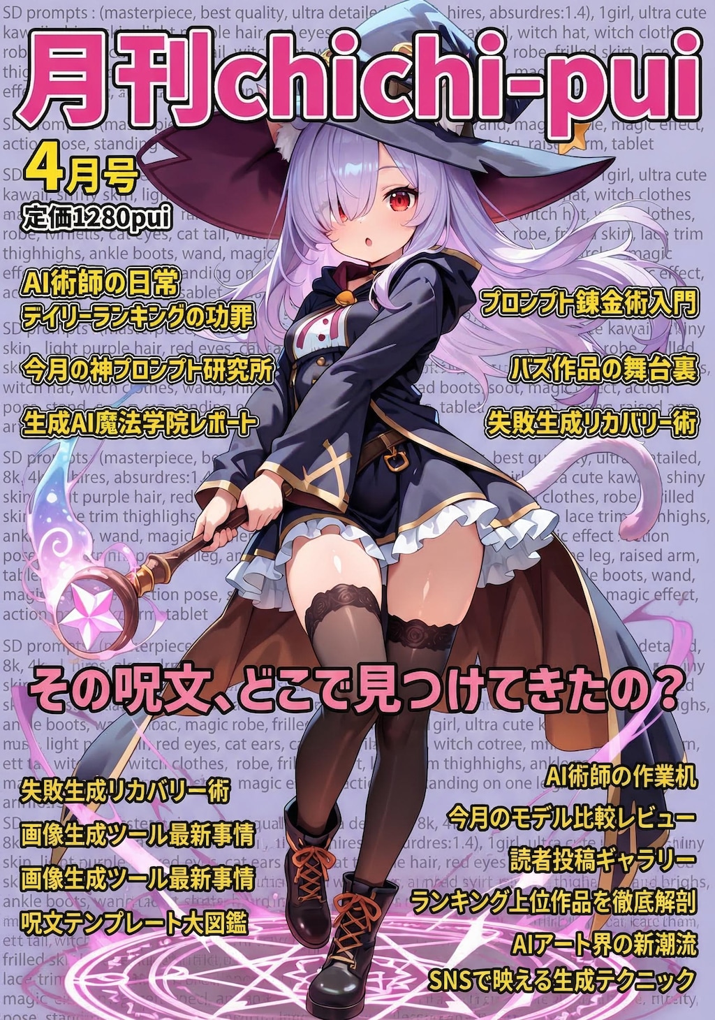 月刊chichi-pui４月号