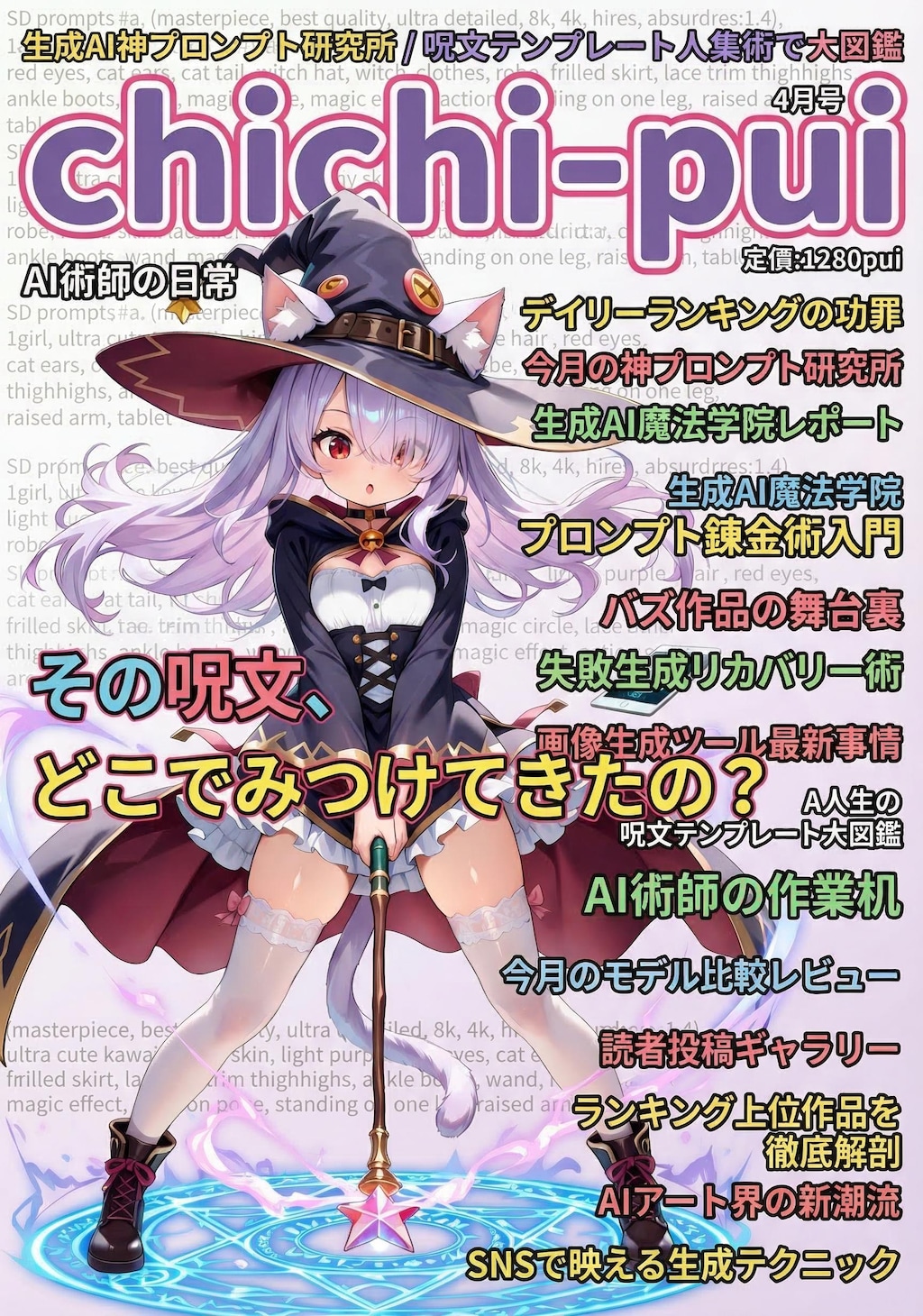 月刊chichi-pui４月号