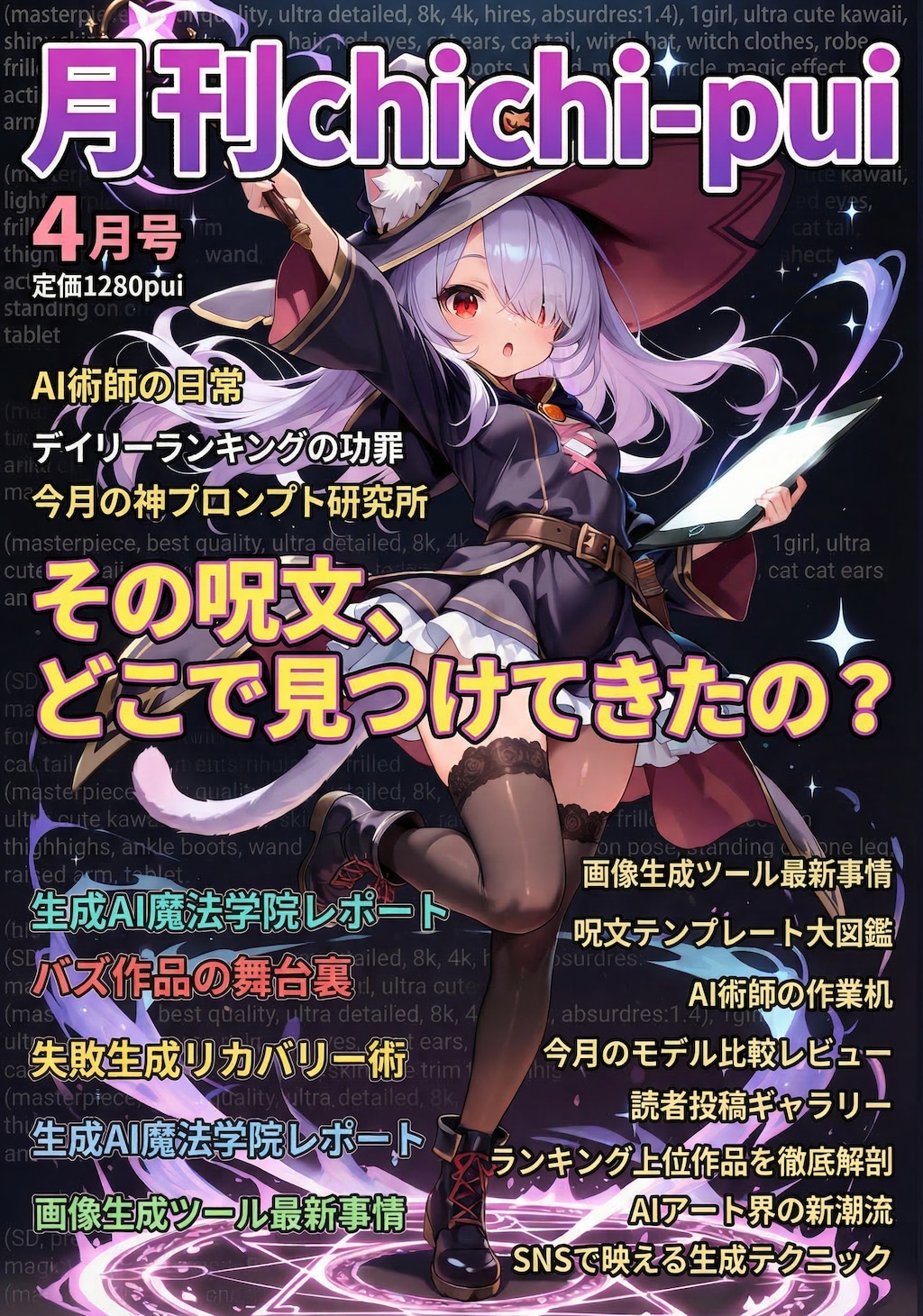 月刊chichi-pui４月号