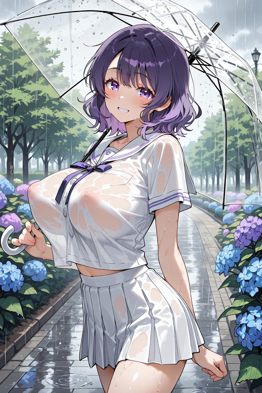 降ってきちゃったね