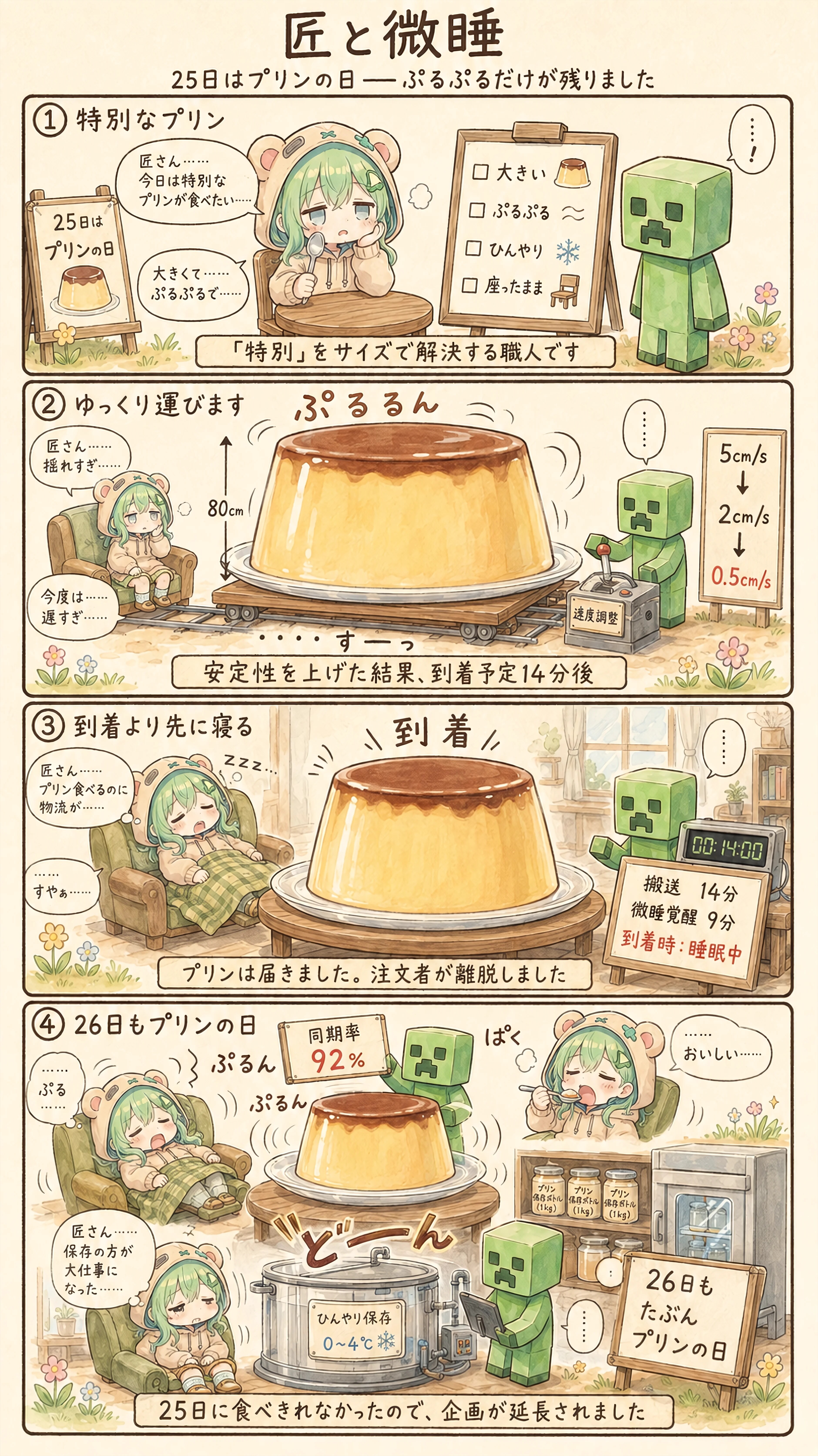 The Pudding That Arrived Too Late | の人気AIイラスト・グラビア