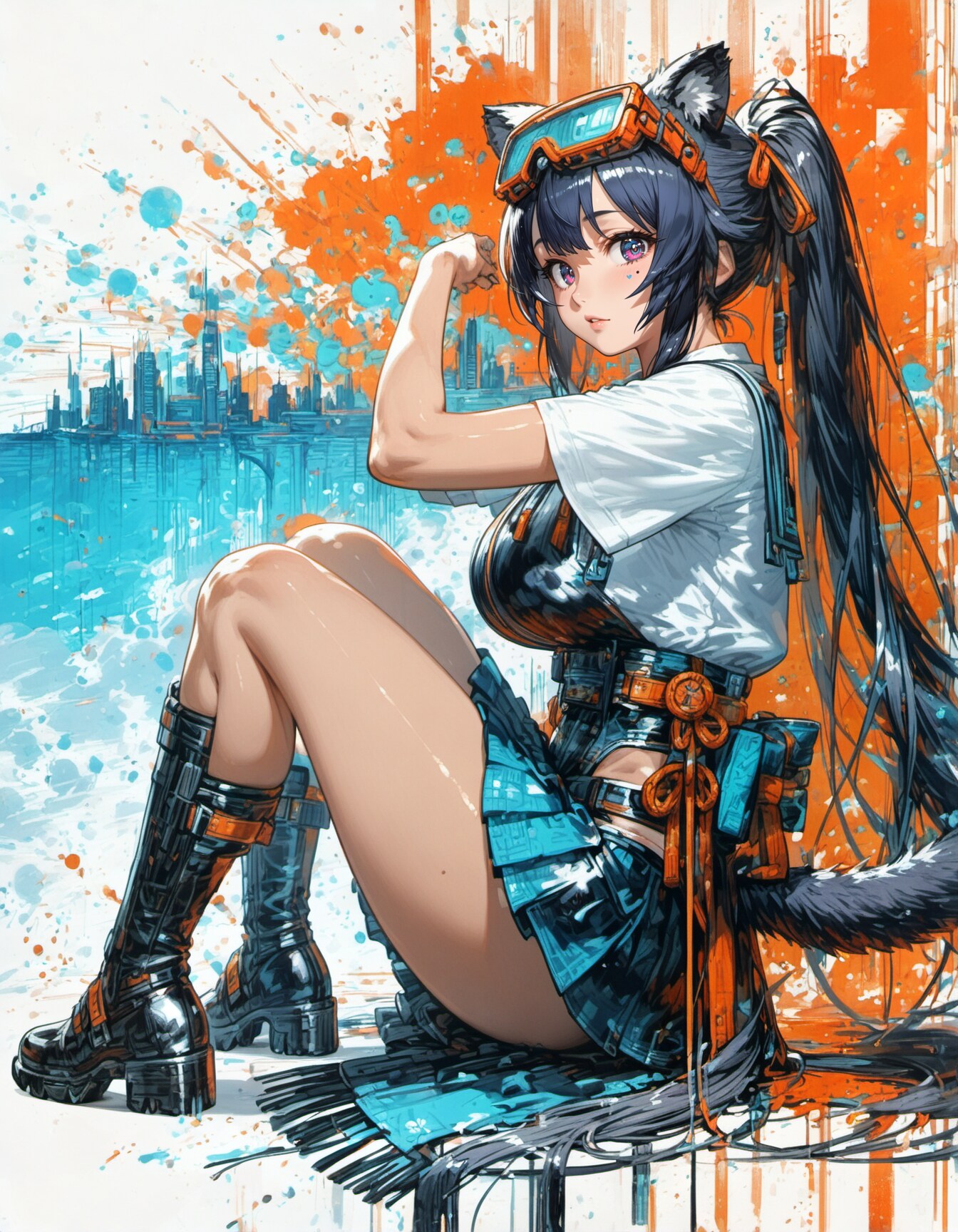 goggles | の人気AIイラスト・グラビア