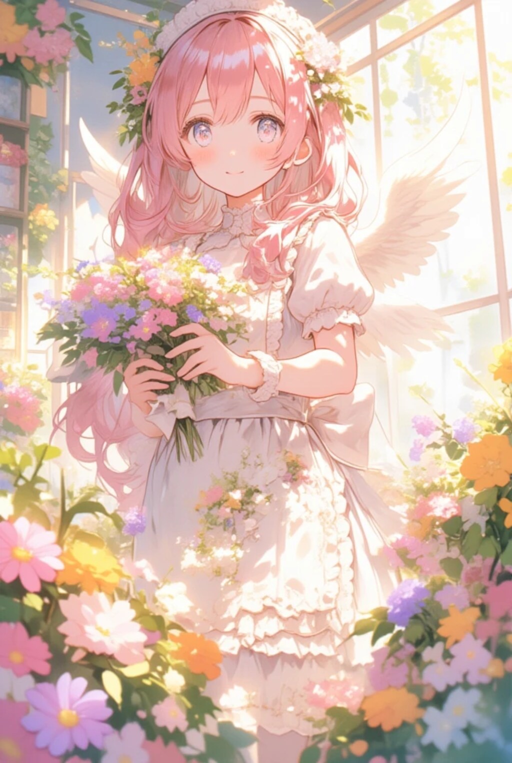 お花屋さんのリエニエールちゃん