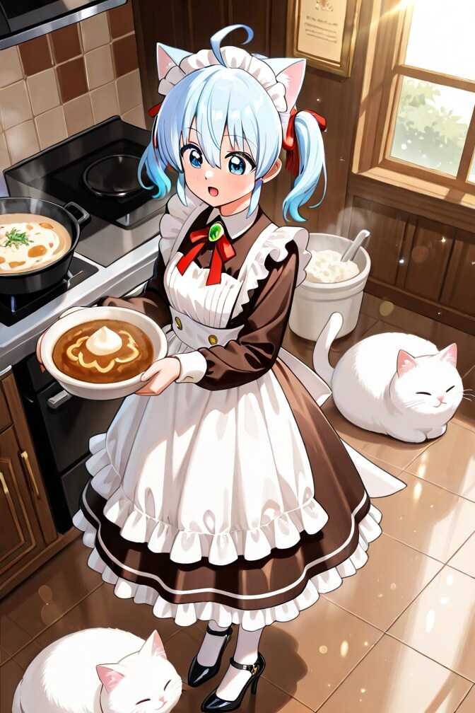 綾崎ハヤテ　メイド服3 | の人気AIイラスト・グラビア