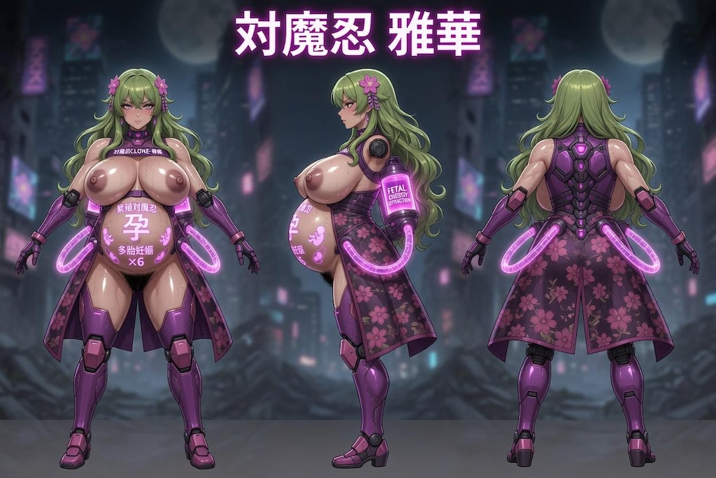 オリジナル花魁対魔忍　雅華