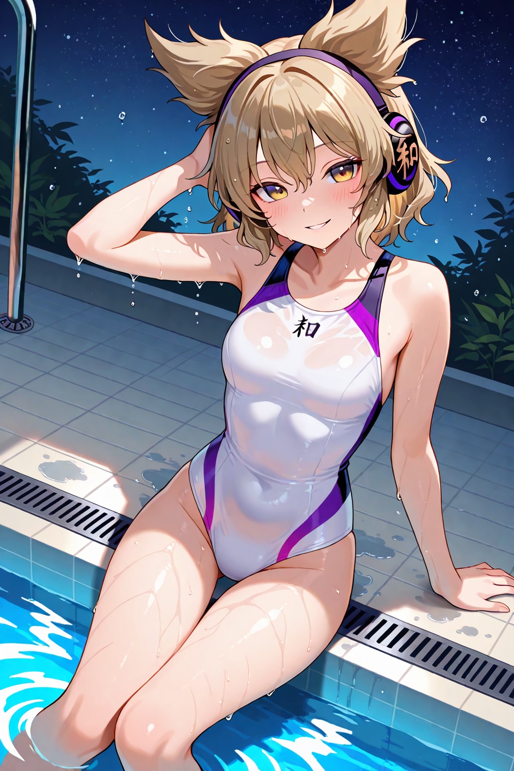 競泳水着神子