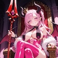 ピンクな魔王ちゃん 2枚目