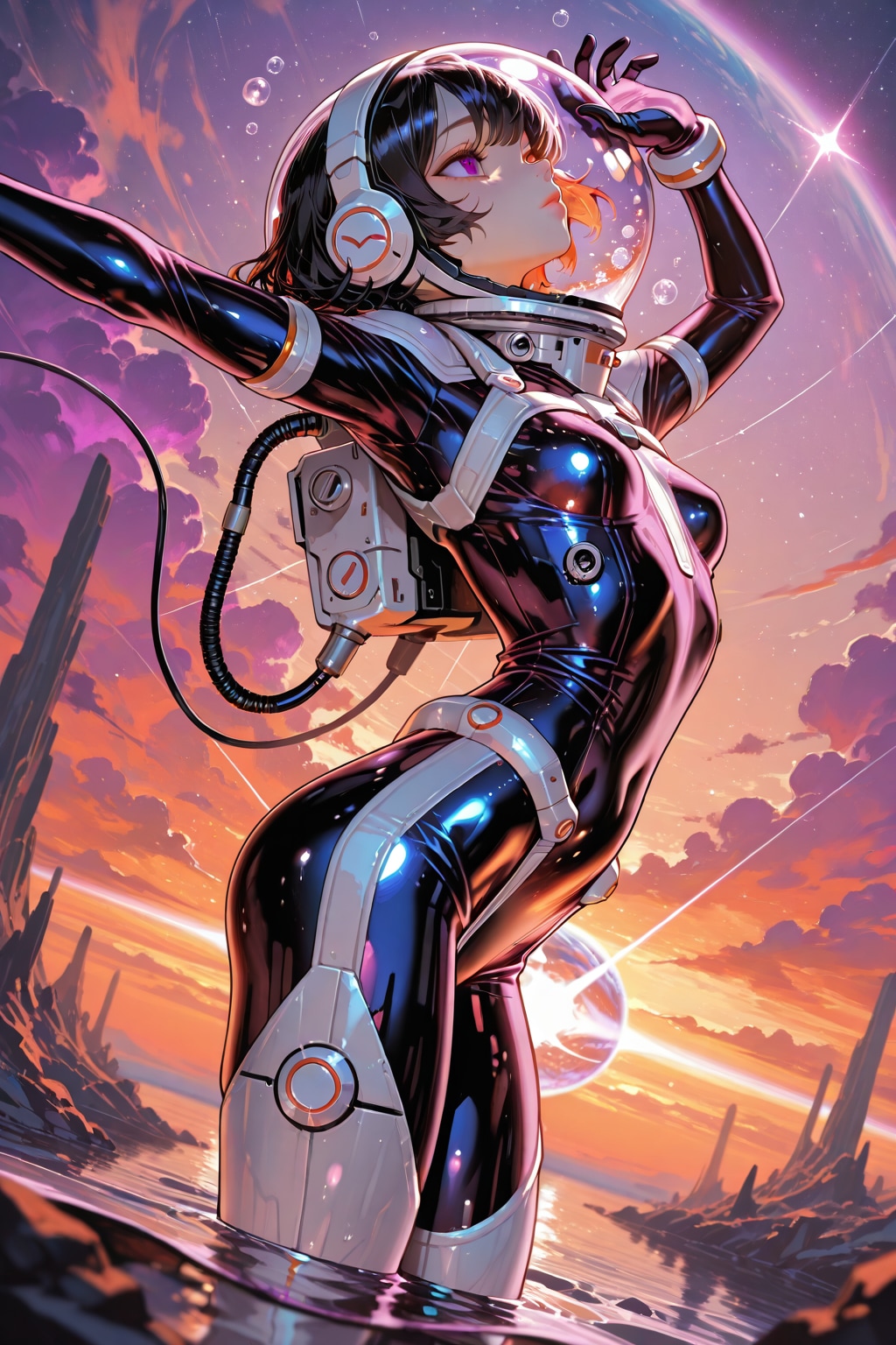 レトロフューチャー宇宙服ECHIDNA版