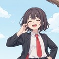 めぐみんのスーツのすがた20231216_2 2枚目