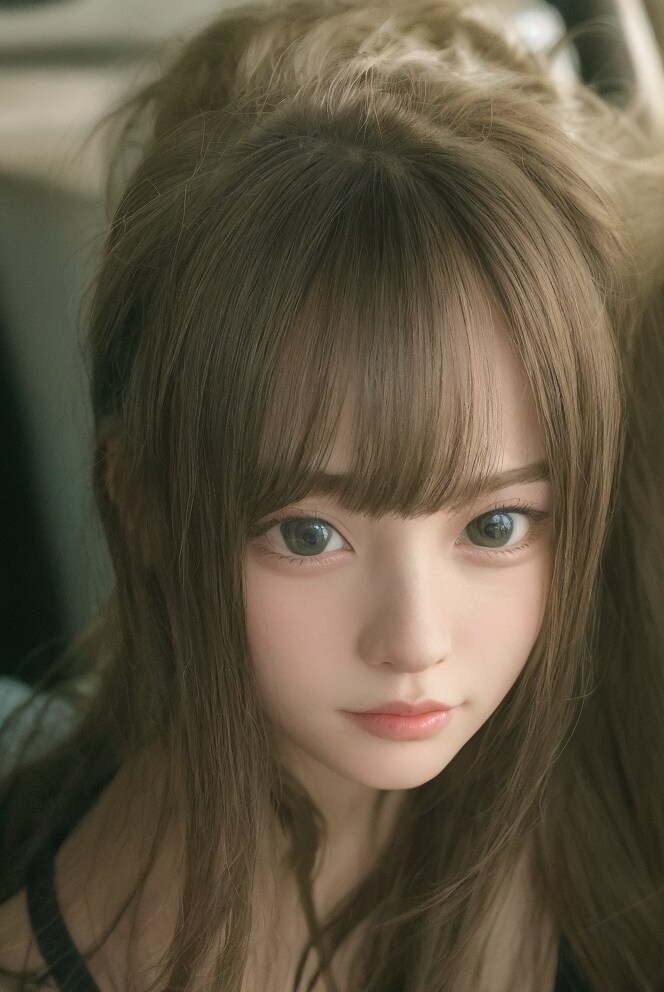 アーティスティックな可愛い子