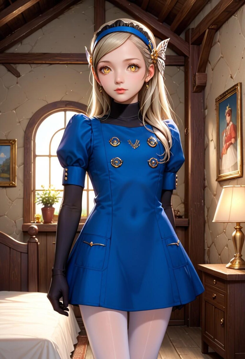 俺の部屋に遊びに来た金髪少女