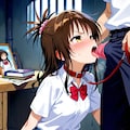 パンツの上からぺろぺろ 2枚目