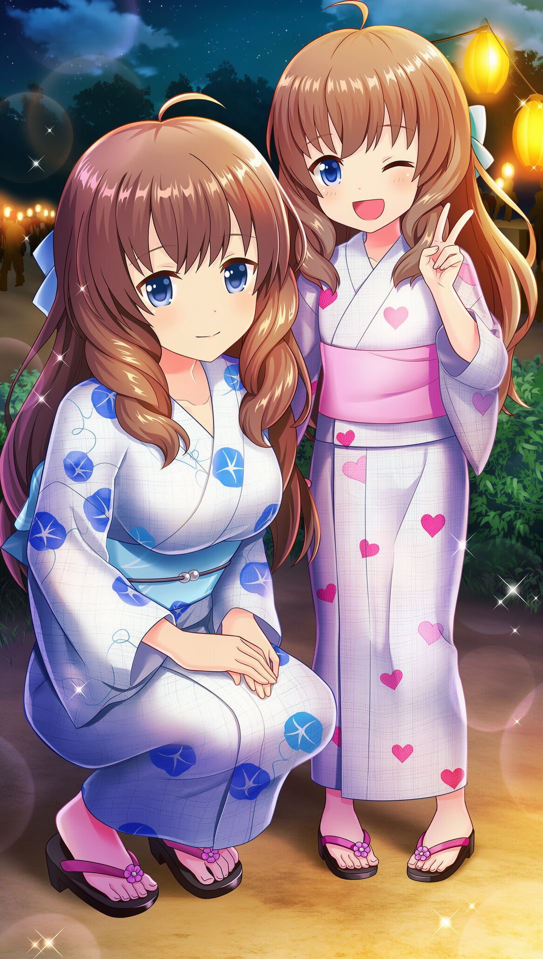 【✨👘ちちぷい公式投稿企画：夏祭り🎆✨・ 版権キャラ】有村詩音ちゃん『楽しい夏祭り』３５