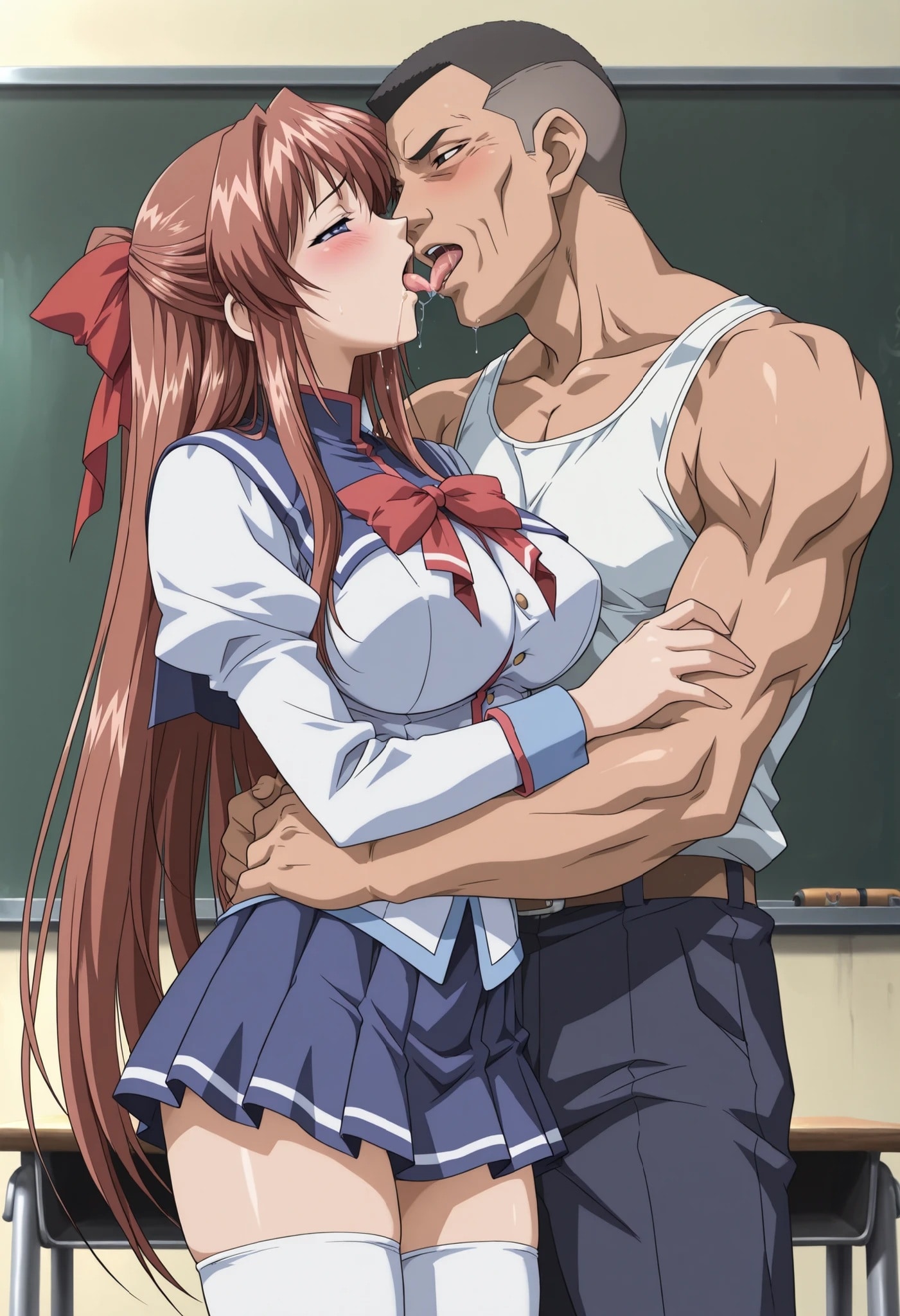 茶髪のお姉さん